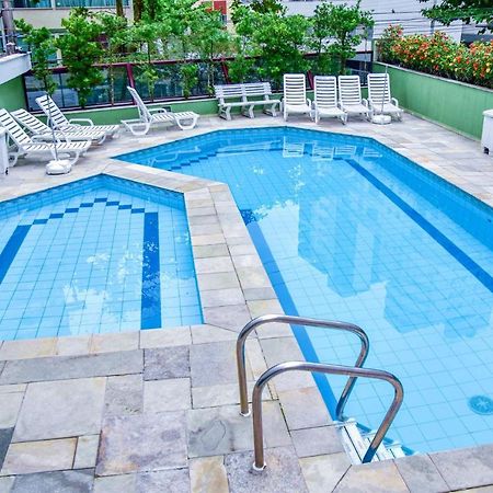 Apto C Piscina E Acesso Exclusivo A Praia, Guaruja Bagian luar foto