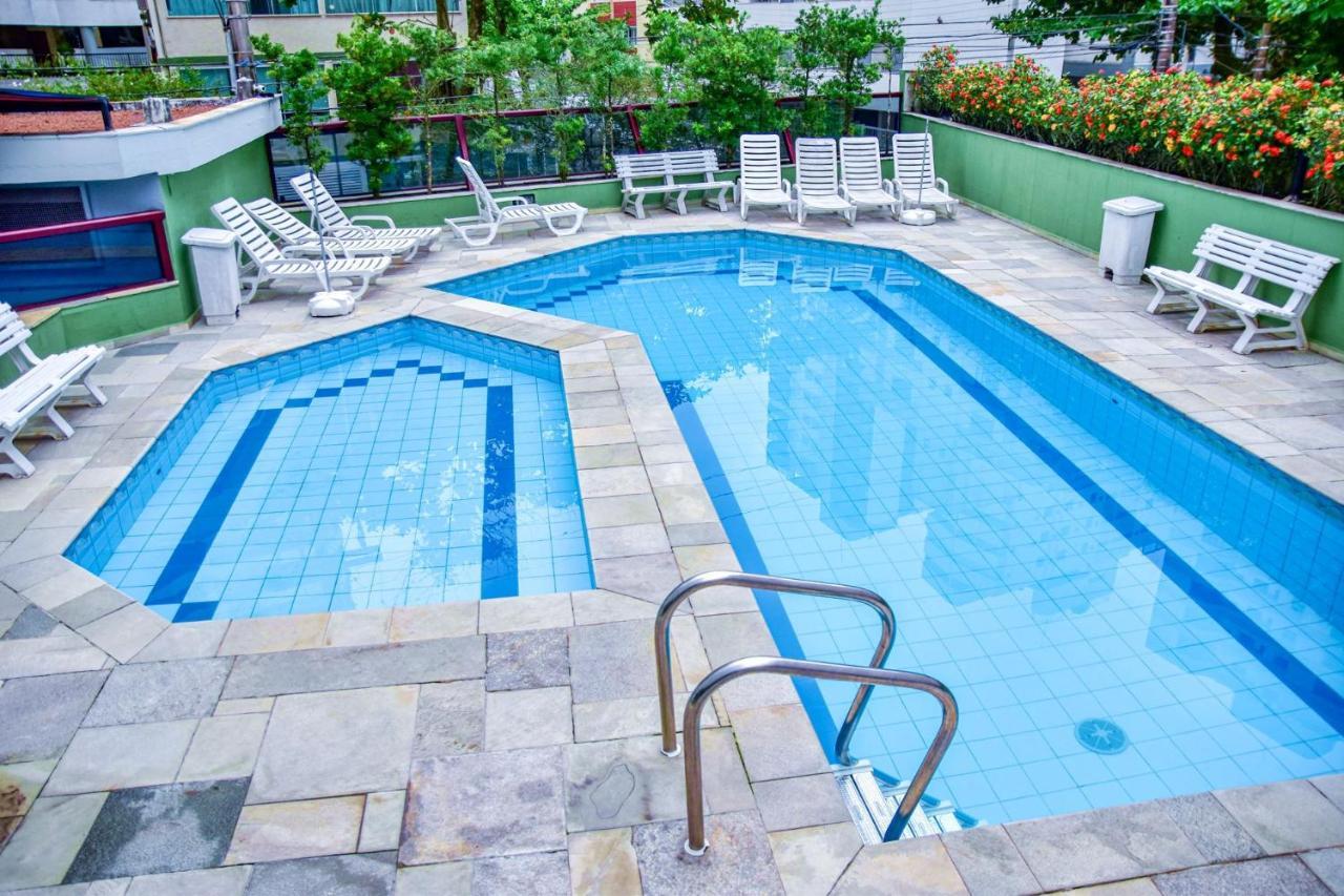 Apto C Piscina E Acesso Exclusivo A Praia, Guaruja Bagian luar foto